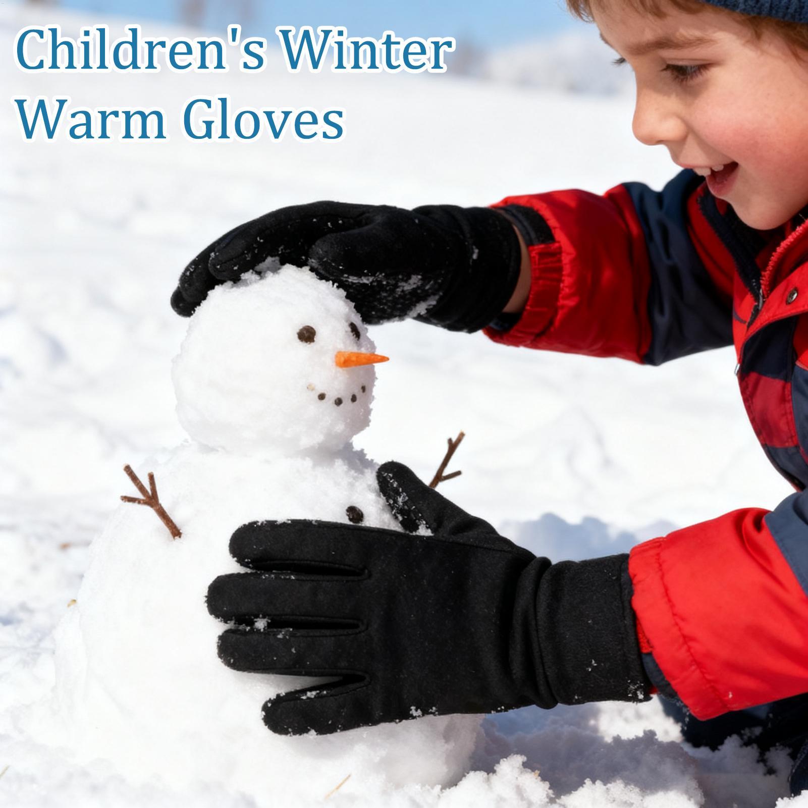 Winter Glove Insulated - Gants d'hiver pour enfants, gants chauds