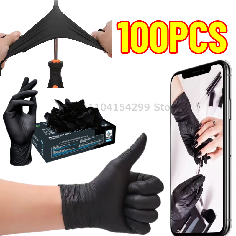 Nitrile Mechanic Glove - Gants jetables en nitrile imperméables pour