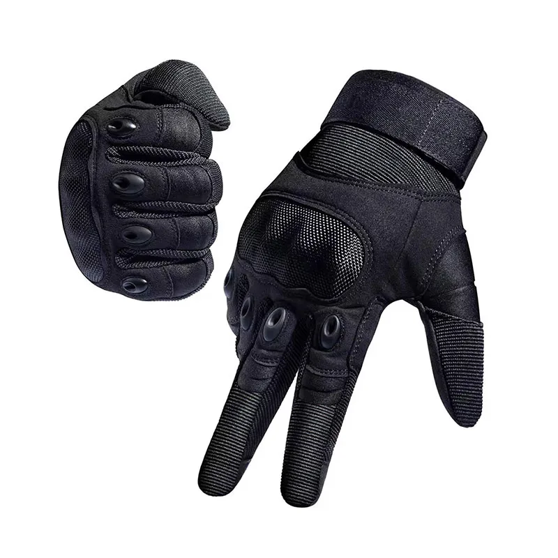 Motorcycle Glove Knuckle - Gants tactiques à doigt complet pour