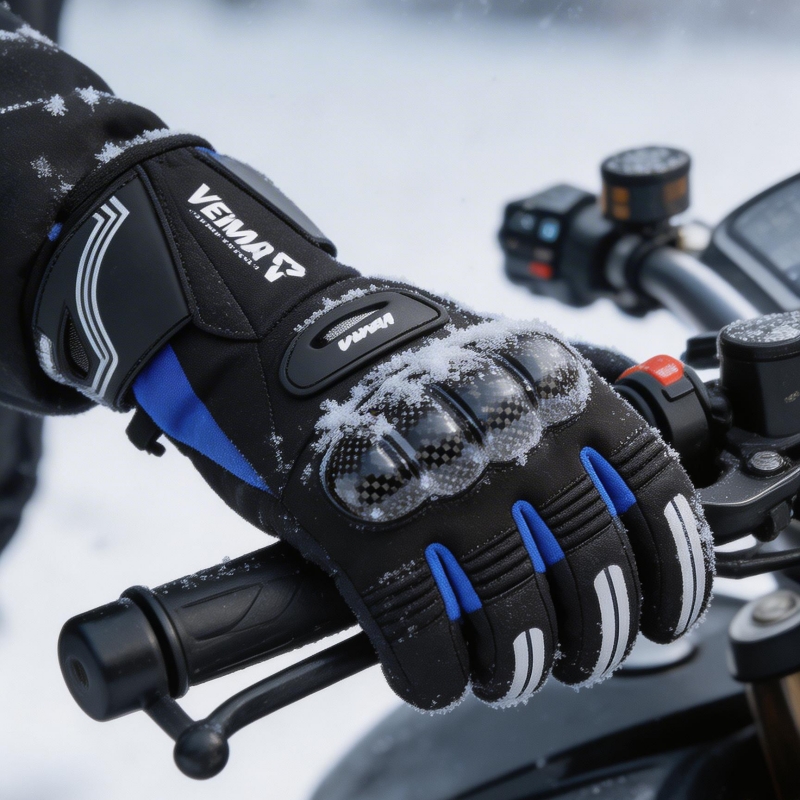 Ski Glove Waterproof - Gants de moto imperméables et chauds