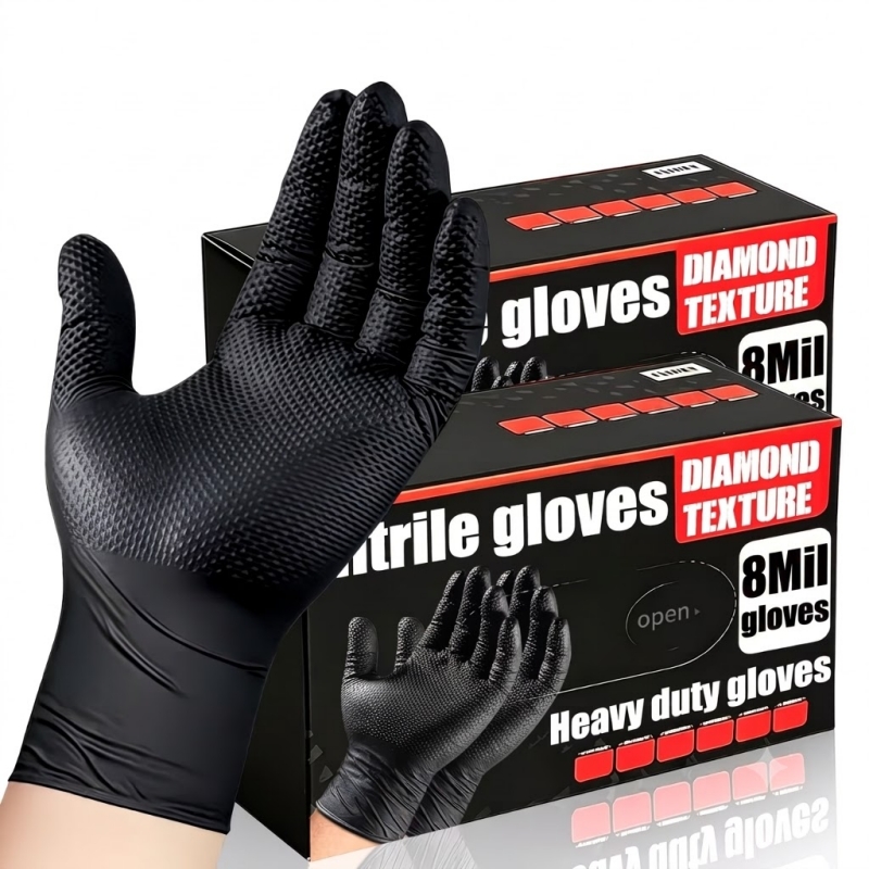 Nitrile Mechanic Glove - Gants de travail industriels en nitrile