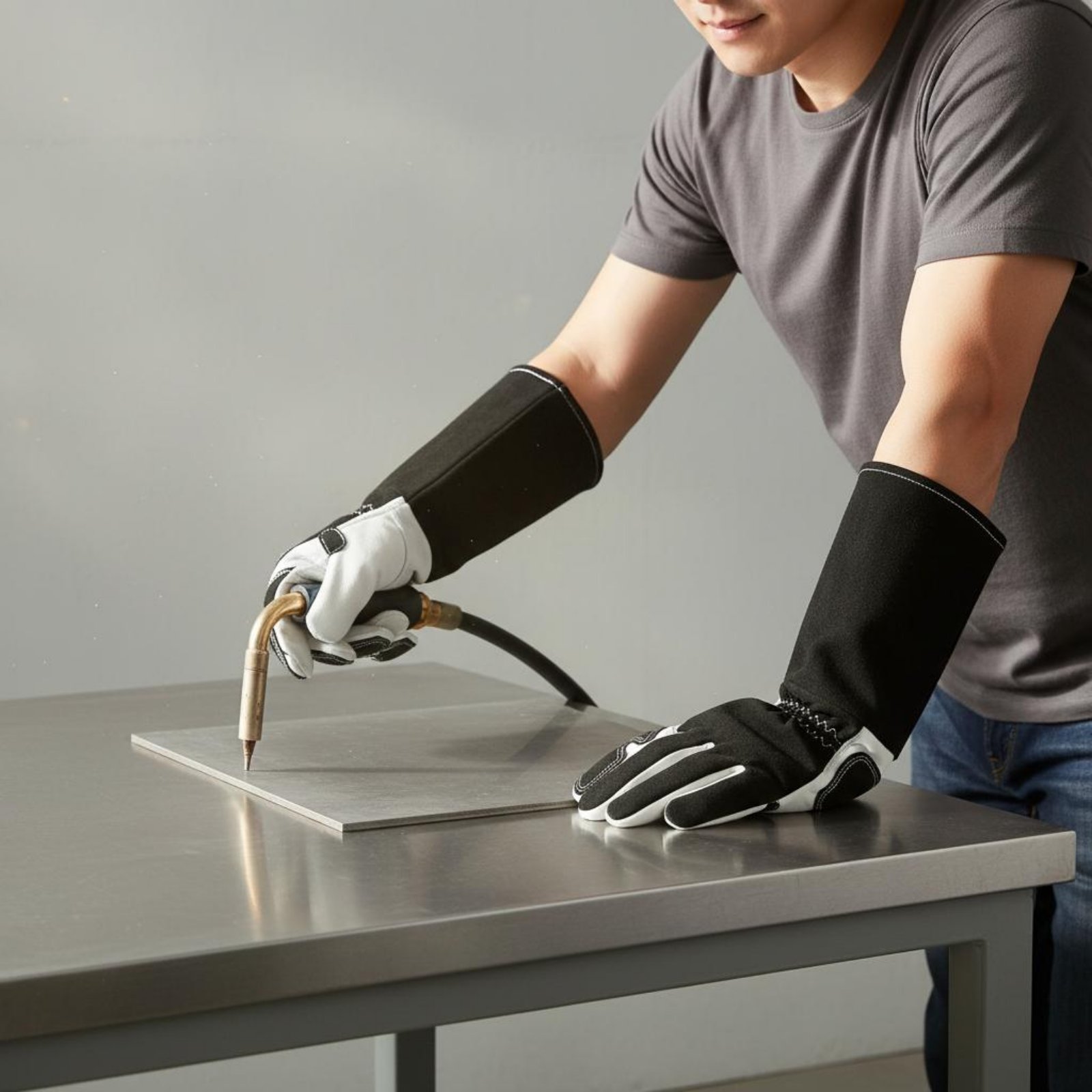 Heat Resistant Glove - Gants de travail TIG pour le