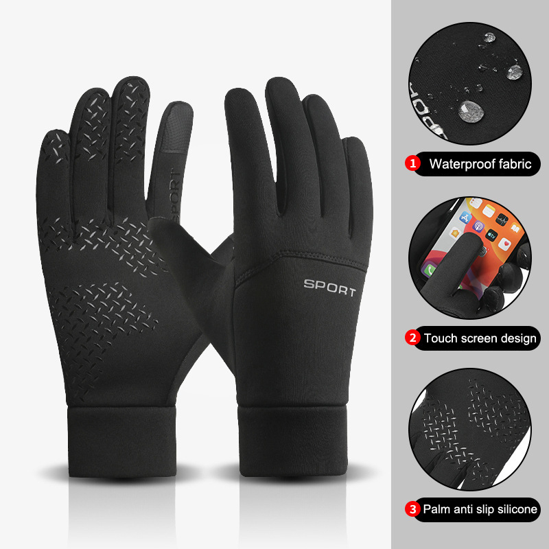 Magic Touch Glove - Gants de course à doigts complets