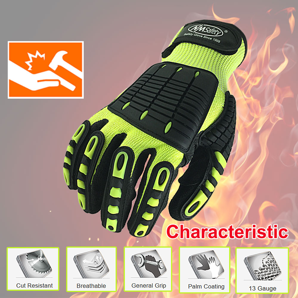 Work Glove Impact - NMSafety – gants de travail de