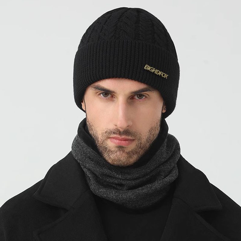 Wool Glove Lined - Bonnet en tricot 50% laine mérinos