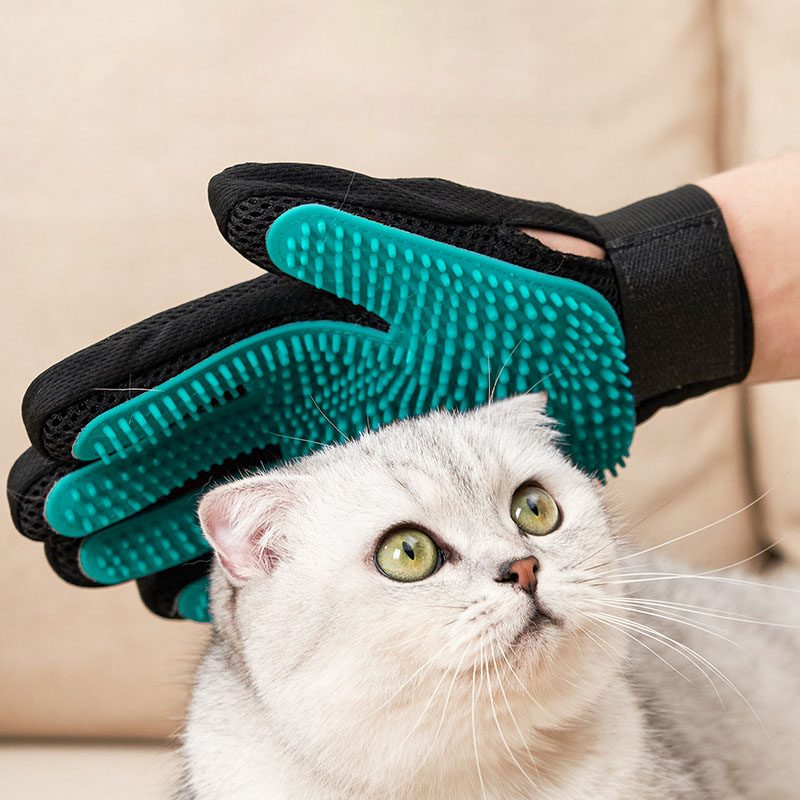Rubber Glove Cleaning - Gant de toilettage pour animaux, gant