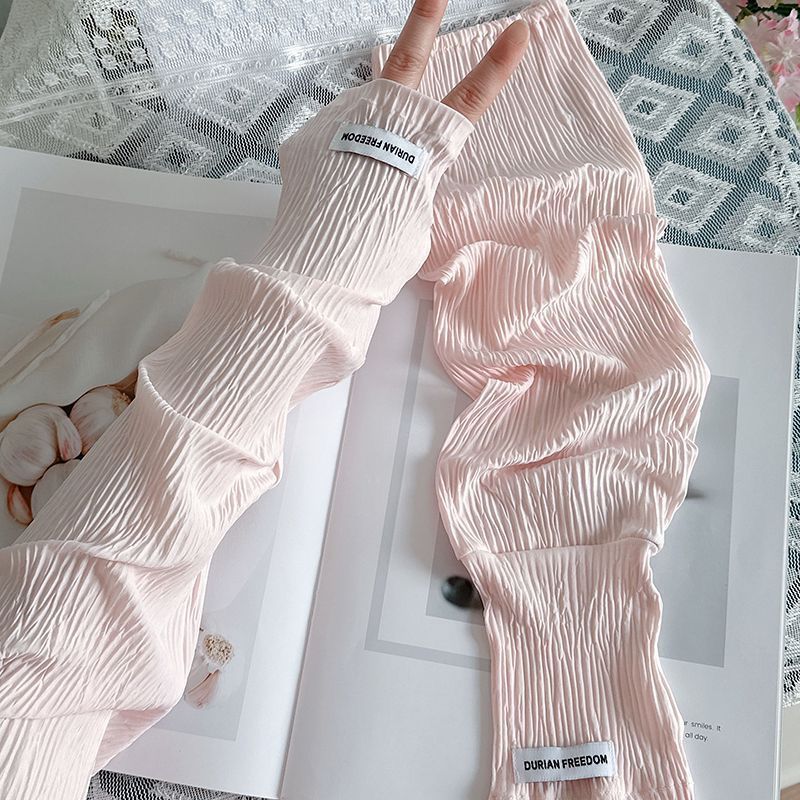 Fingerless Glove Knit - Manches de protection solaire d'été amples