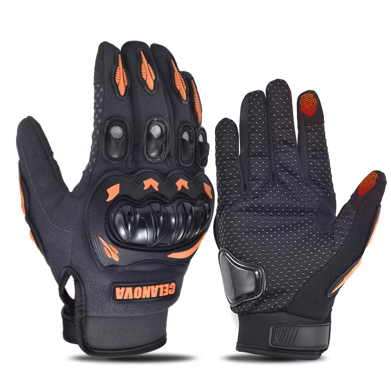 Motorcycle Glove Knuckle - Nouveaux hommes vélo Moto gants dur