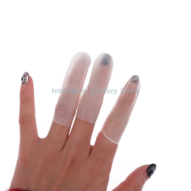 Latex Disposable Glove - 100 pièces en caoutchouc antidérapant antistatique