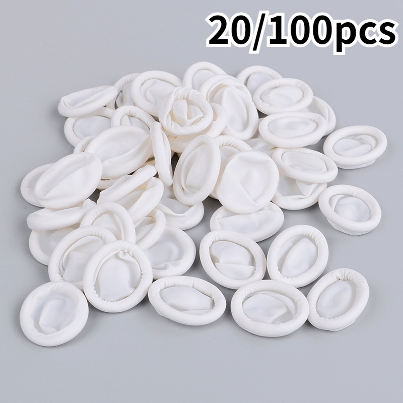 Latex Disposable Glove - Doigts en latex de caoutchouc anti-leges