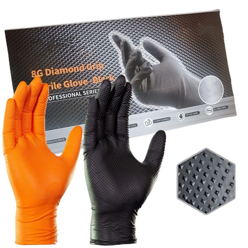 Nitrile Mechanic Glove - Gants de travail de sécurité robustes