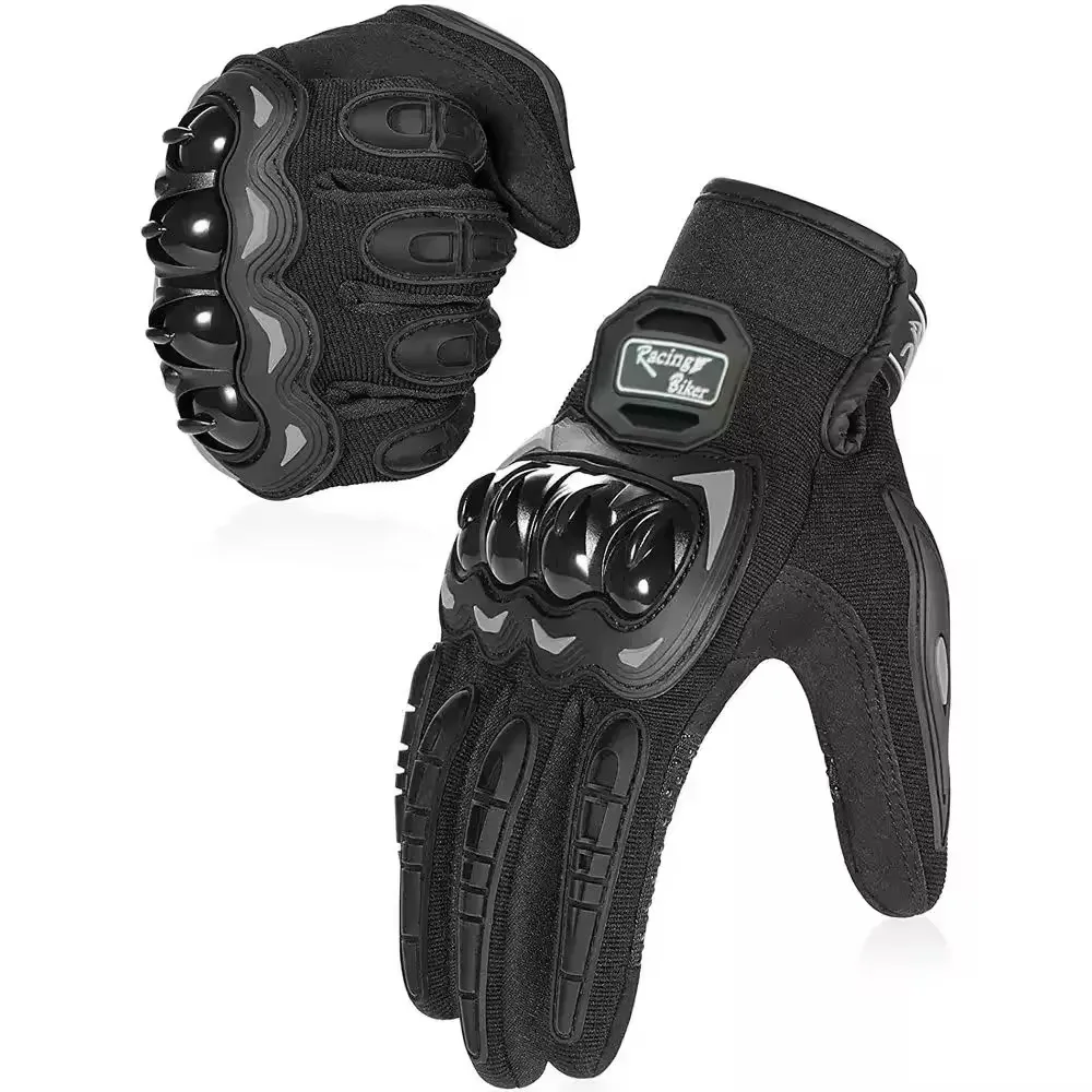 Motorcycle Glove Knuckle - Gants de Moto d'été, respirants, durs,