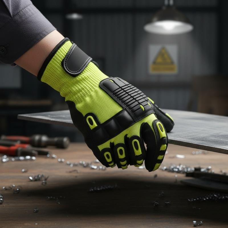 Work Glove Impact - Gants de travail de sécurité anti-coupures,