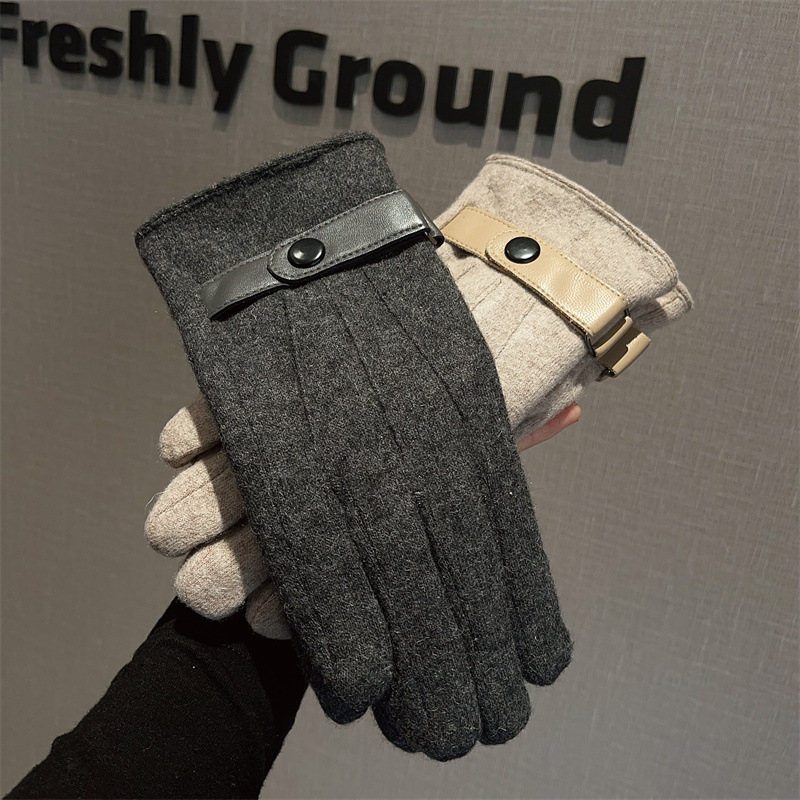 Gants pour hommes en laine dou - Wool Glove Lined avis et prix