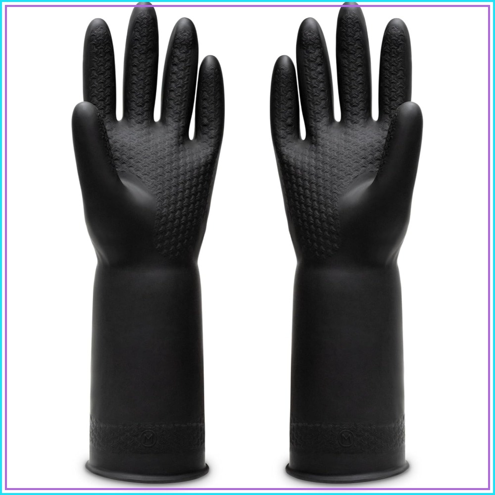 Gants en latex résistants aux  - Rubber Glove Cleaning avis et prix