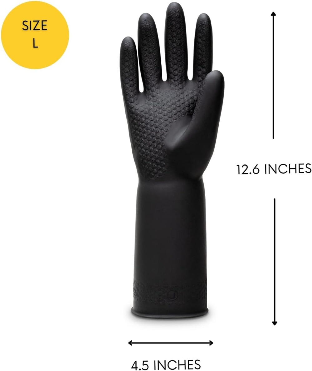 Gants en latex résistants aux  - Rubber Glove Cleaning avis et prix