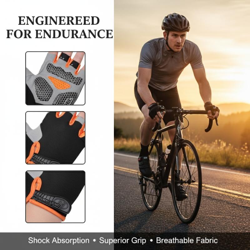 Gants de cyclisme sans doigts, - Fingerless Glove Knit avis et prix