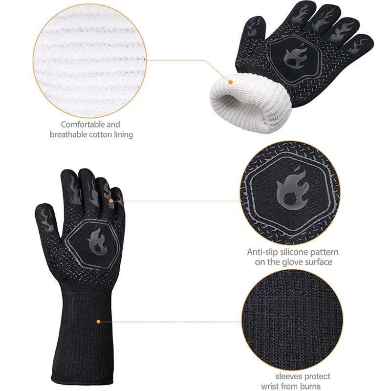 1 paire de gants de four, mita - Heat Resistant Glove avis et prix
