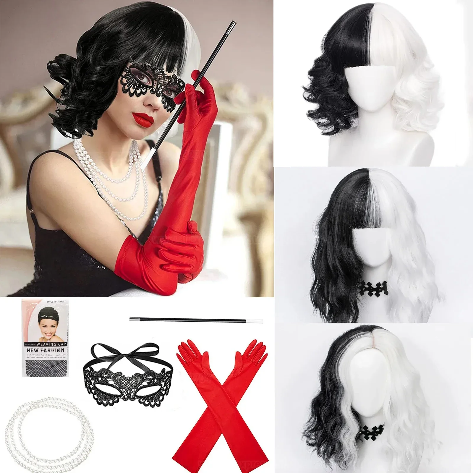 Anime Cruella de Vil Cosplay P - Heat Resistant Glove avis et prix