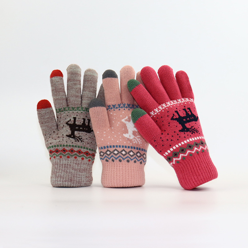 Gants sans doigts en laine tri - Wool Glove Lined avis et prix
