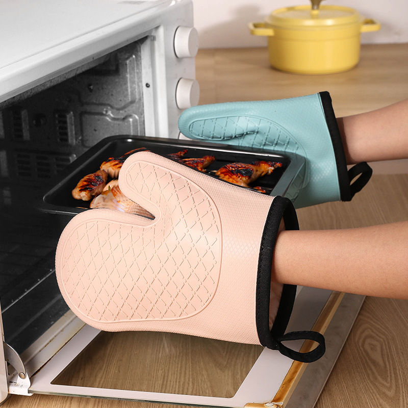 Gants d'isolation thermique 2  - Oven Mitt Silicone avis et prix