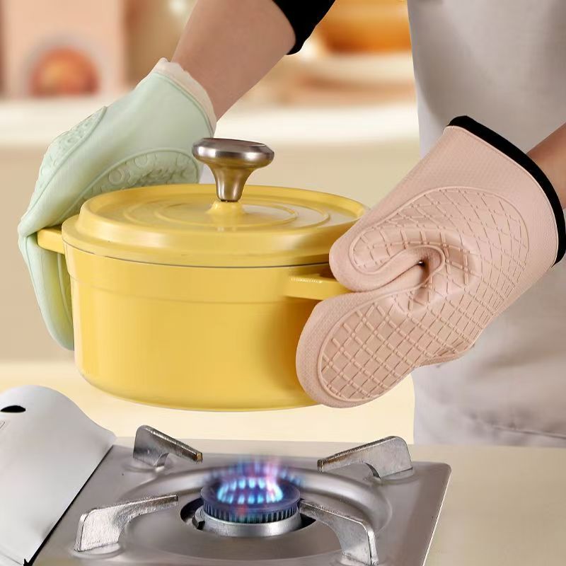 Gants d'isolation thermique 2  - Oven Mitt Silicone avis et prix