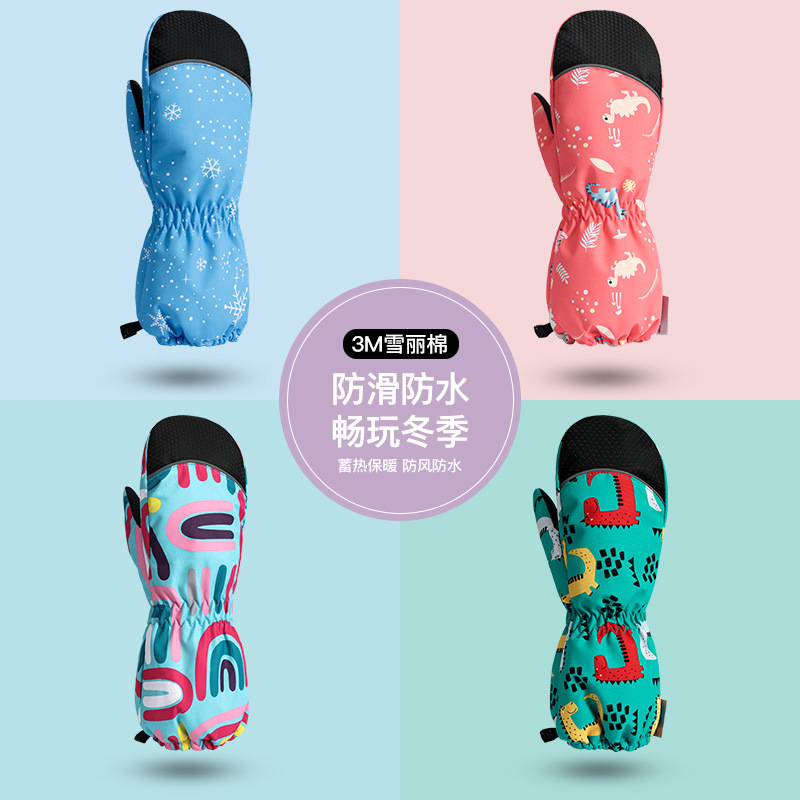 Gants de ski pour enfants hive - Ski Glove Waterproof avis et prix