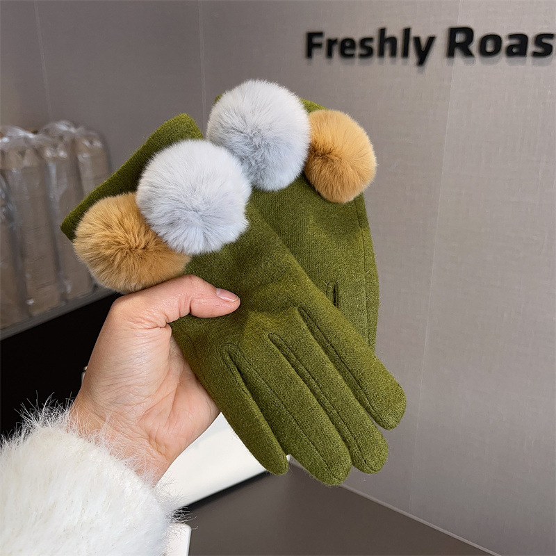 Gants pour femmes en laine à c - Wool Glove Lined avis et prix
