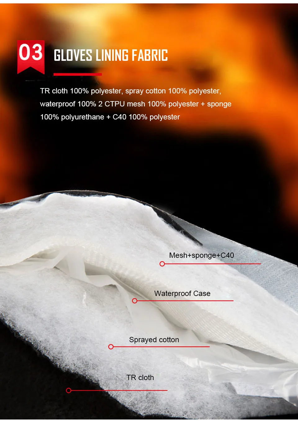 Gants chauffants thermiques él - Winter Glove Insulated avis et prix