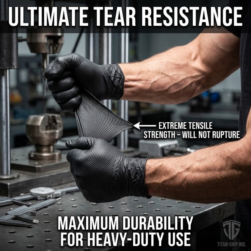 Gants de travail industriels e - Nitrile Mechanic Glove avis et prix
