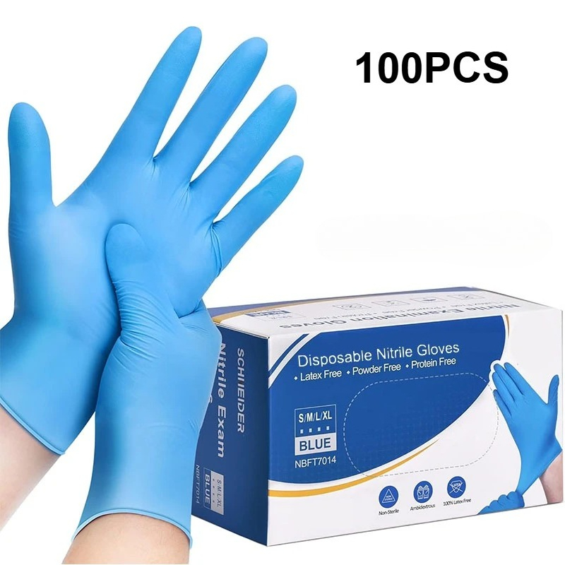 100 gants jetables en nitrile  - Latex Disposable Glove avis et prix