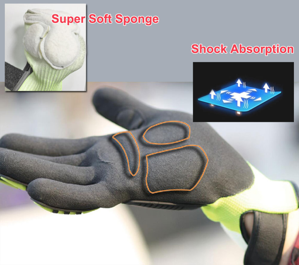 NMSafety – gants de travail de - Work Glove Impact avis et prix