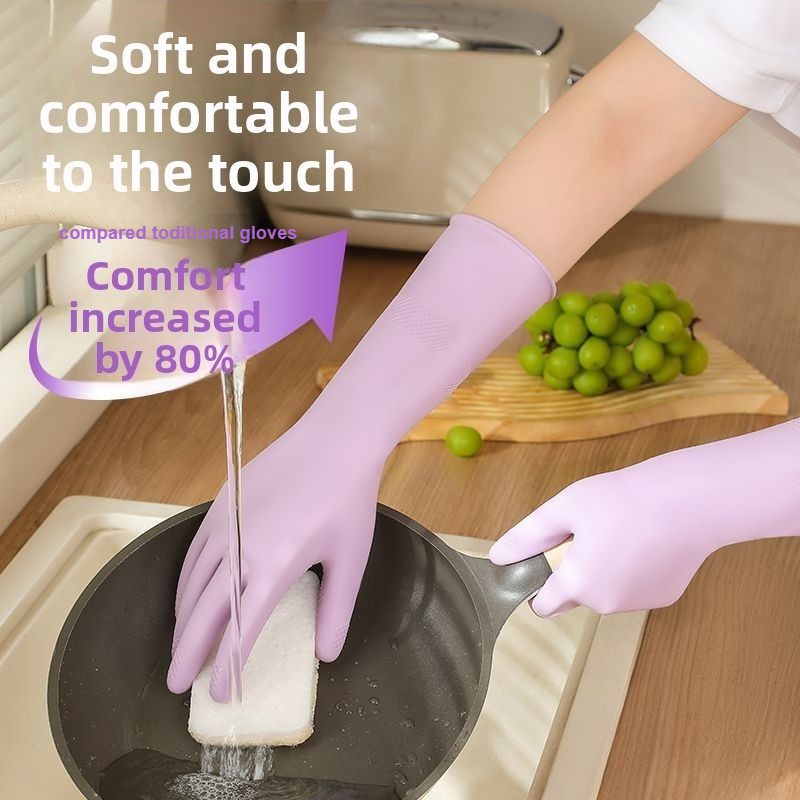 Gants de lavage de vaisselle e - Dish Glove Rubber avis et prix