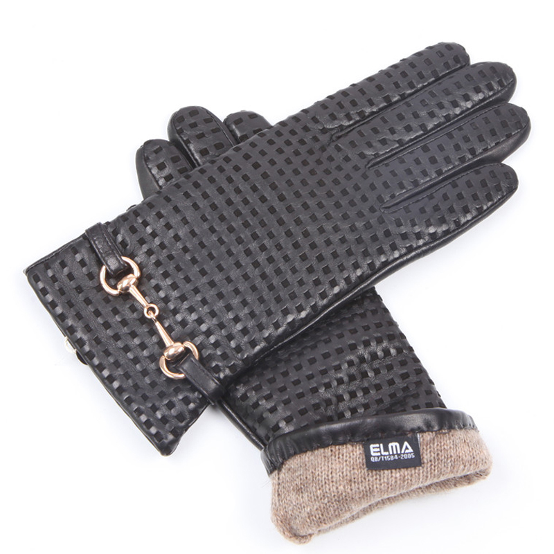 Gants en cuir véritable femme  - Wool Glove Lined avis et prix