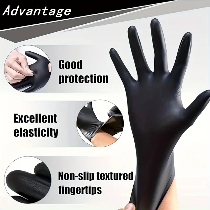 20 pièces gants en Nitrile jet - Latex Disposable Glove avis et prix