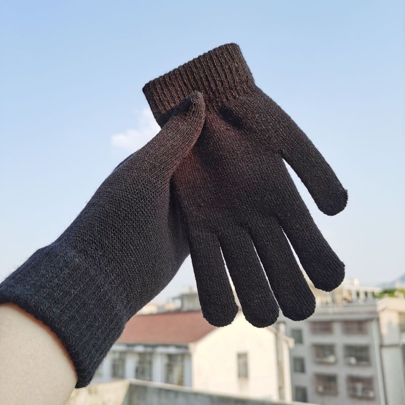 Gants en laine tricotée pour h - Wool Glove Lined avis et prix