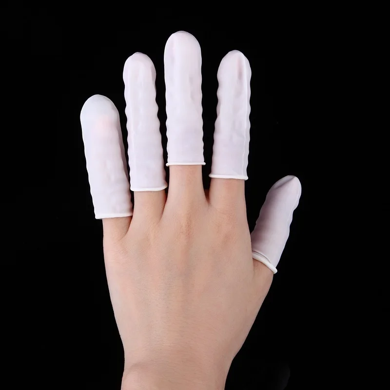 100 Protège-doigts jetables en - Latex Disposable Glove avis et prix