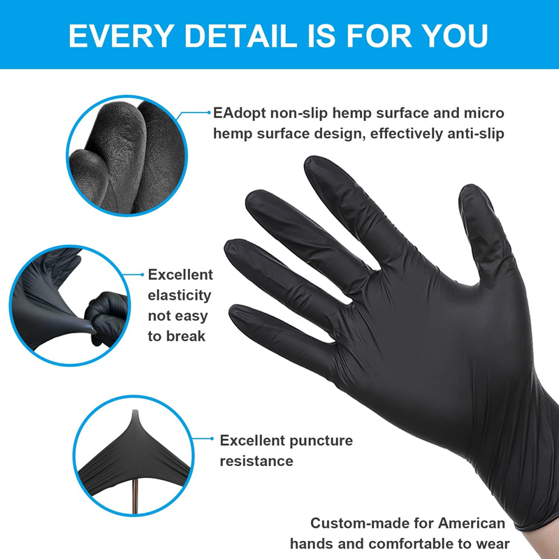 Gants jetables en Nitrile, ant - Nitrile Mechanic Glove avis et prix