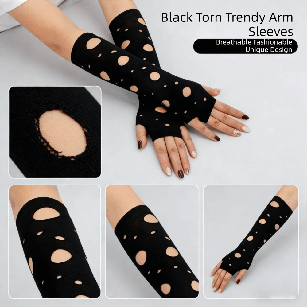Manchettes de protection pour  - Fingerless Glove Knit avis et prix