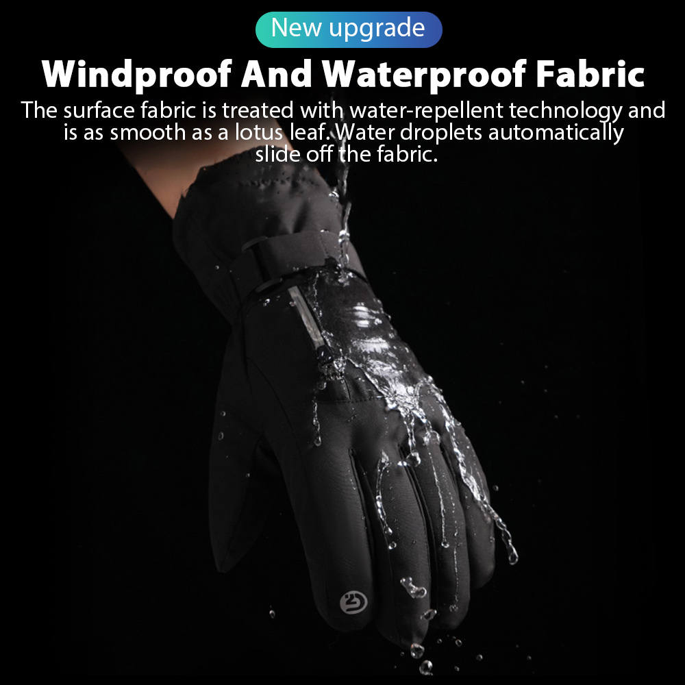 Gants de cyclisme imperméables - Ski Glove Waterproof avis et prix