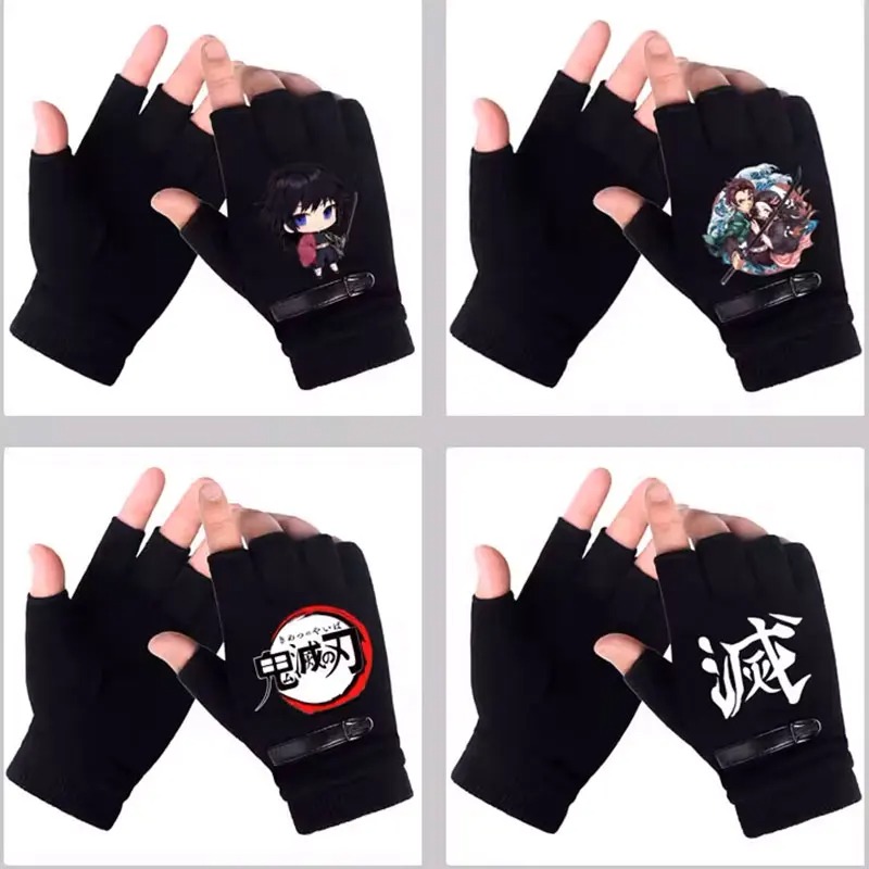 Anime Demon Slayer étudiant de - Fingerless Glove Knit avis et prix