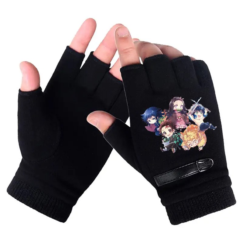 Anime Demon Slayer étudiant de - Fingerless Glove Knit avis et prix