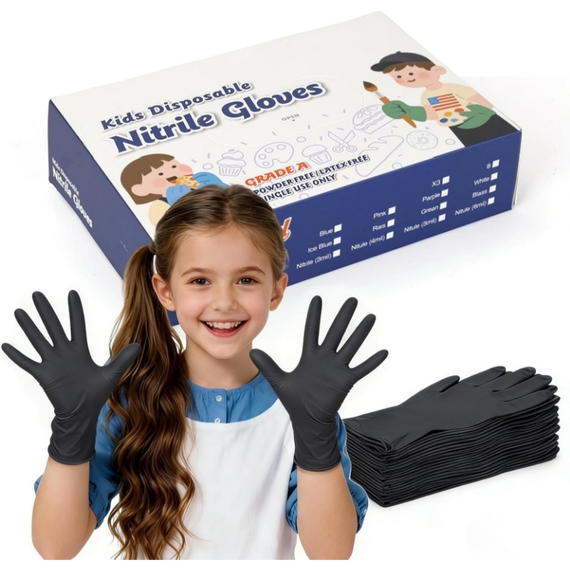Gants jetables en nitrile noir - Nitrile Mechanic Glove avis et prix