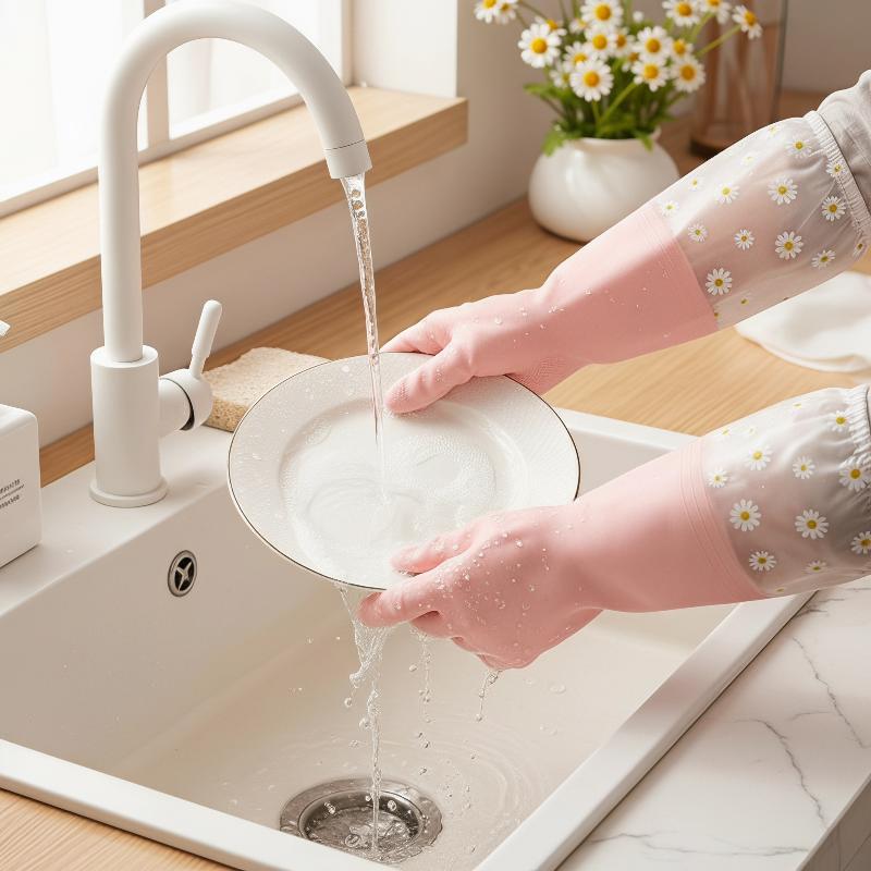 Gants de nettoyage imperméable - Rubber Glove Cleaning avis et prix