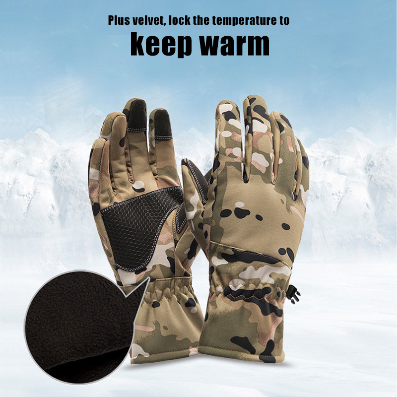 Gants de chasse tactiques de p - Ski Glove Waterproof avis et prix