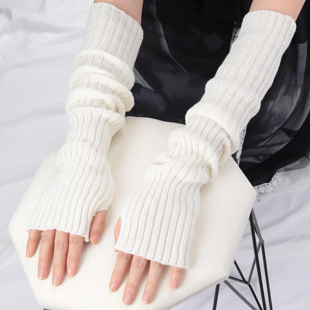 Manchons de bras tricotés pour - Fingerless Glove Knit avis et prix
