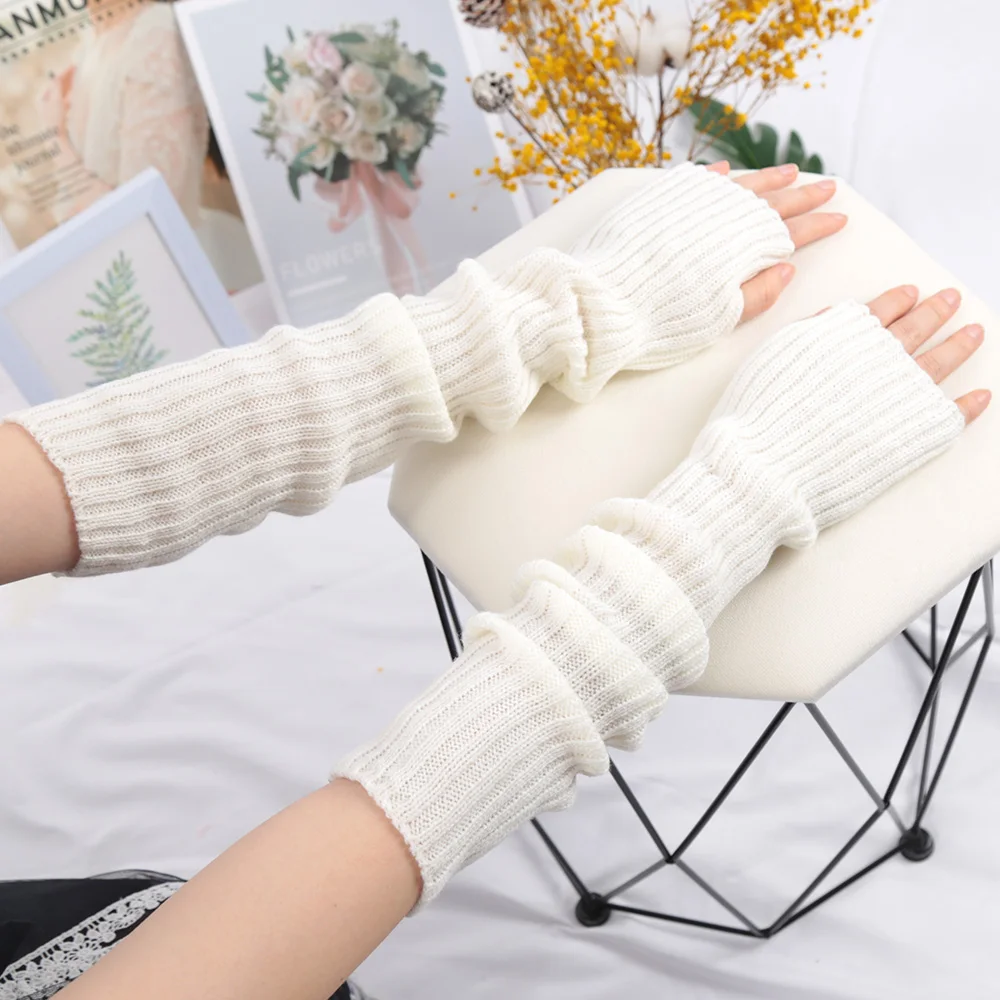 Manchons de bras tricotés pour - Fingerless Glove Knit avis et prix