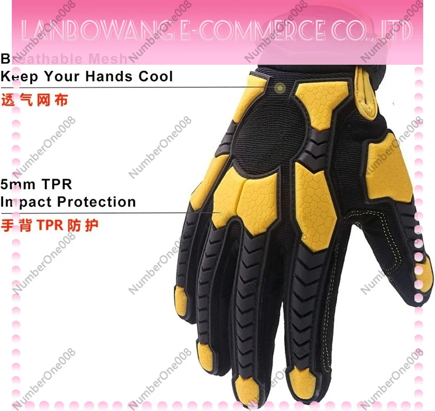 Gants résistants aux coupures  - Work Glove Impact avis et prix