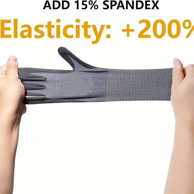 Gants de travail de sécurité e - Nitrile Mechanic Glove avis et prix