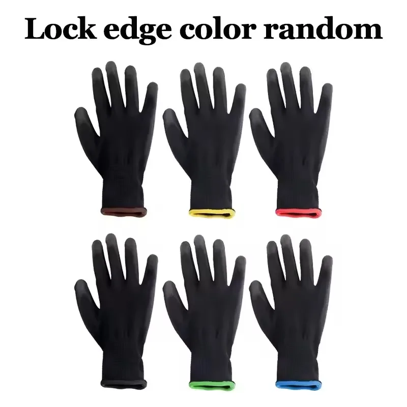 Gants noirs à revêtement PU, a - Nitrile Mechanic Glove avis et prix